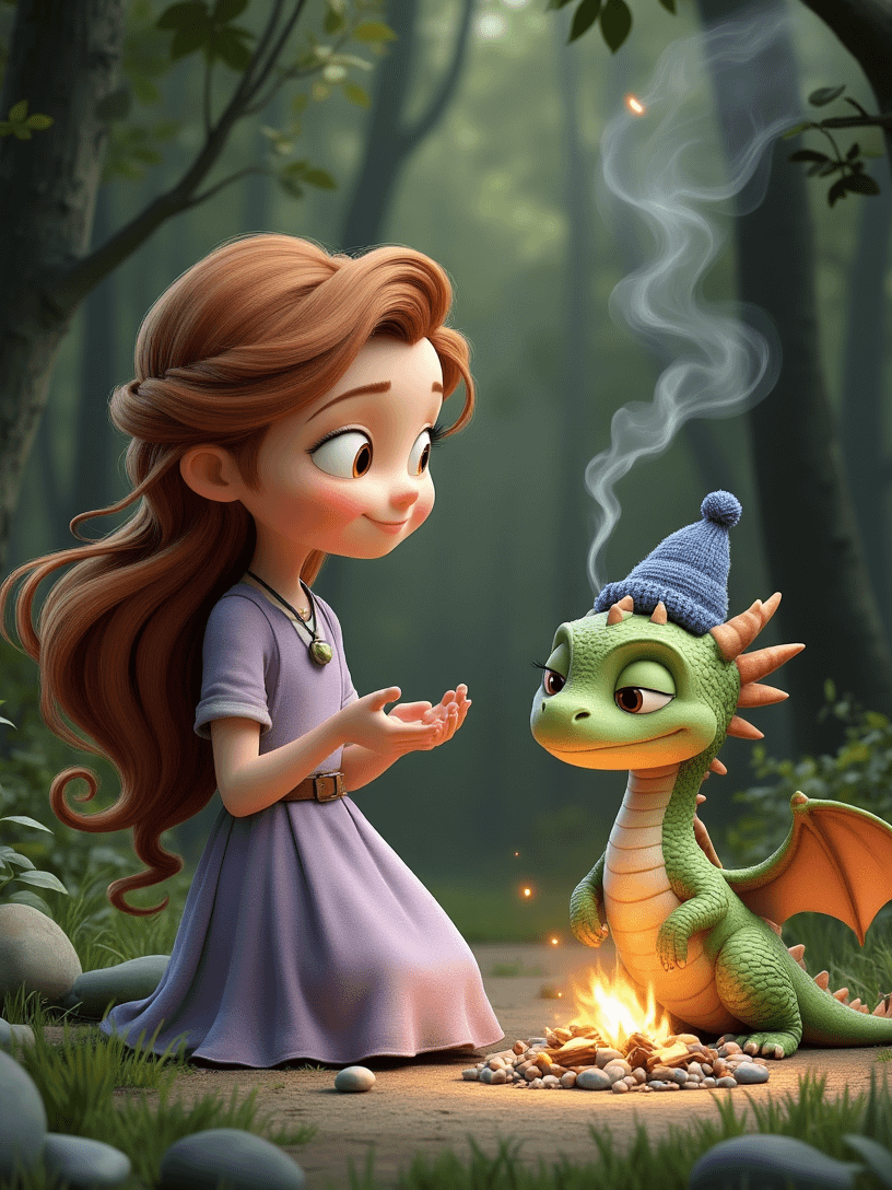 Bedtime Story for Kids | Zoya & a Baby Dragon | Lullaby Tale for Ages 3-8 | Digital Download product image (3)