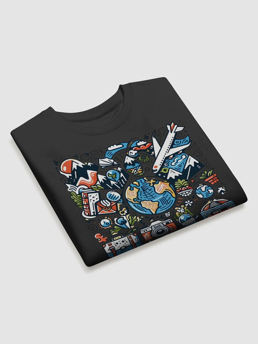 Cotton Heritage Premium Sweatshirt | AI Design about travel product image (4)