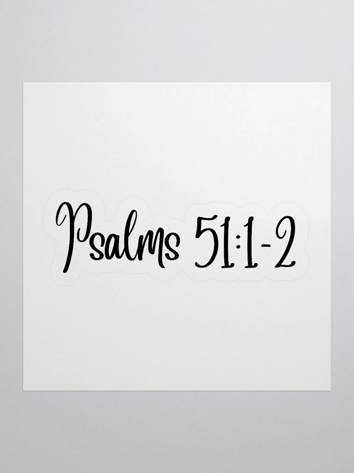 Psalms 51:1-2 product image (3)