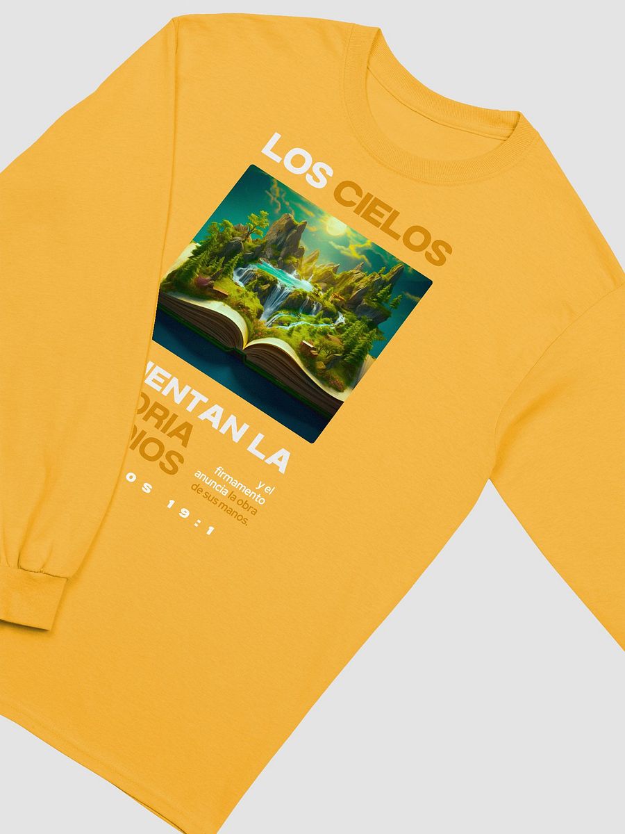 Camiseta Unisex Manga Larga | Los Cielos cuentan la Gloria de Dios product image (2)