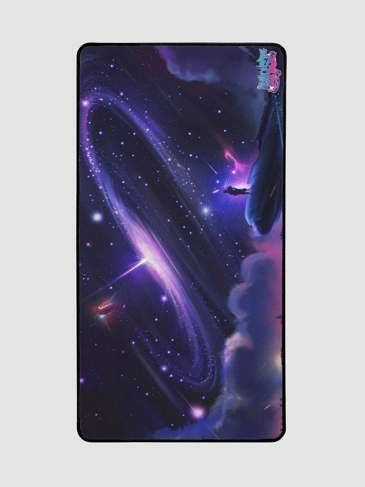 Midnight Galaxy Mouse Mat – Glide Through the Stars (OG ThisIsMystMusic Logo) product image (2)