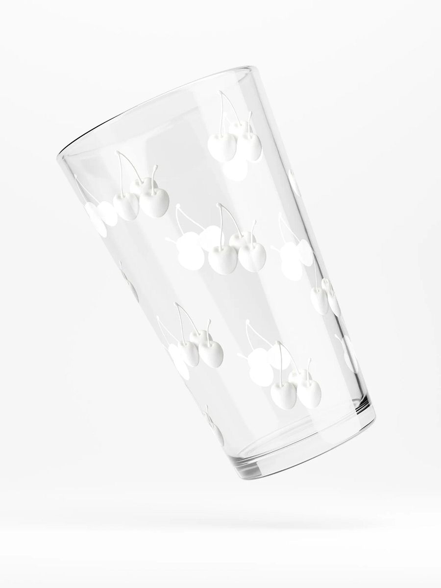 White Cherry Cherry Cherries Pint Glass product image (4)