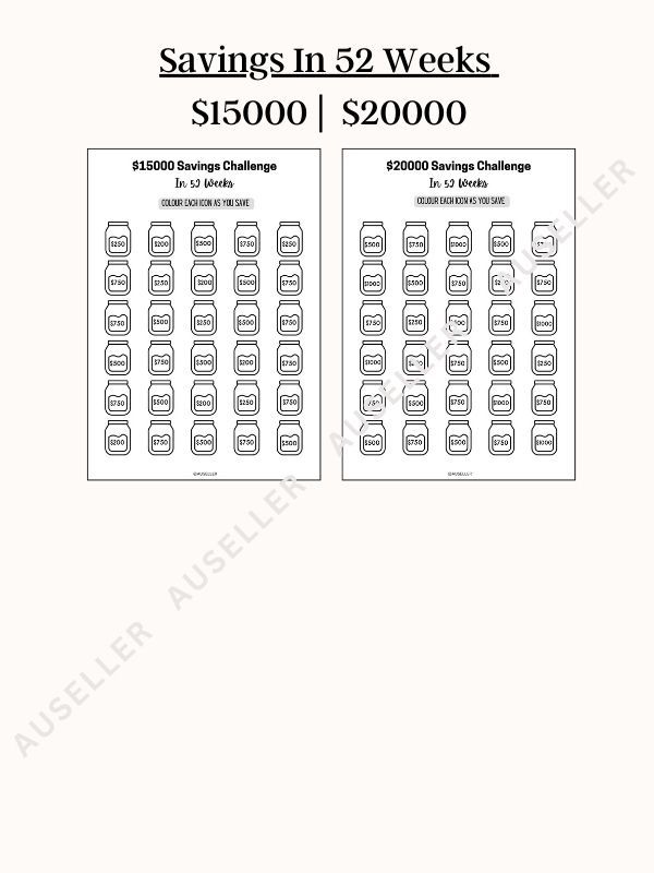 The Ultimate Savings Challenge Collection Bundle product image (5)