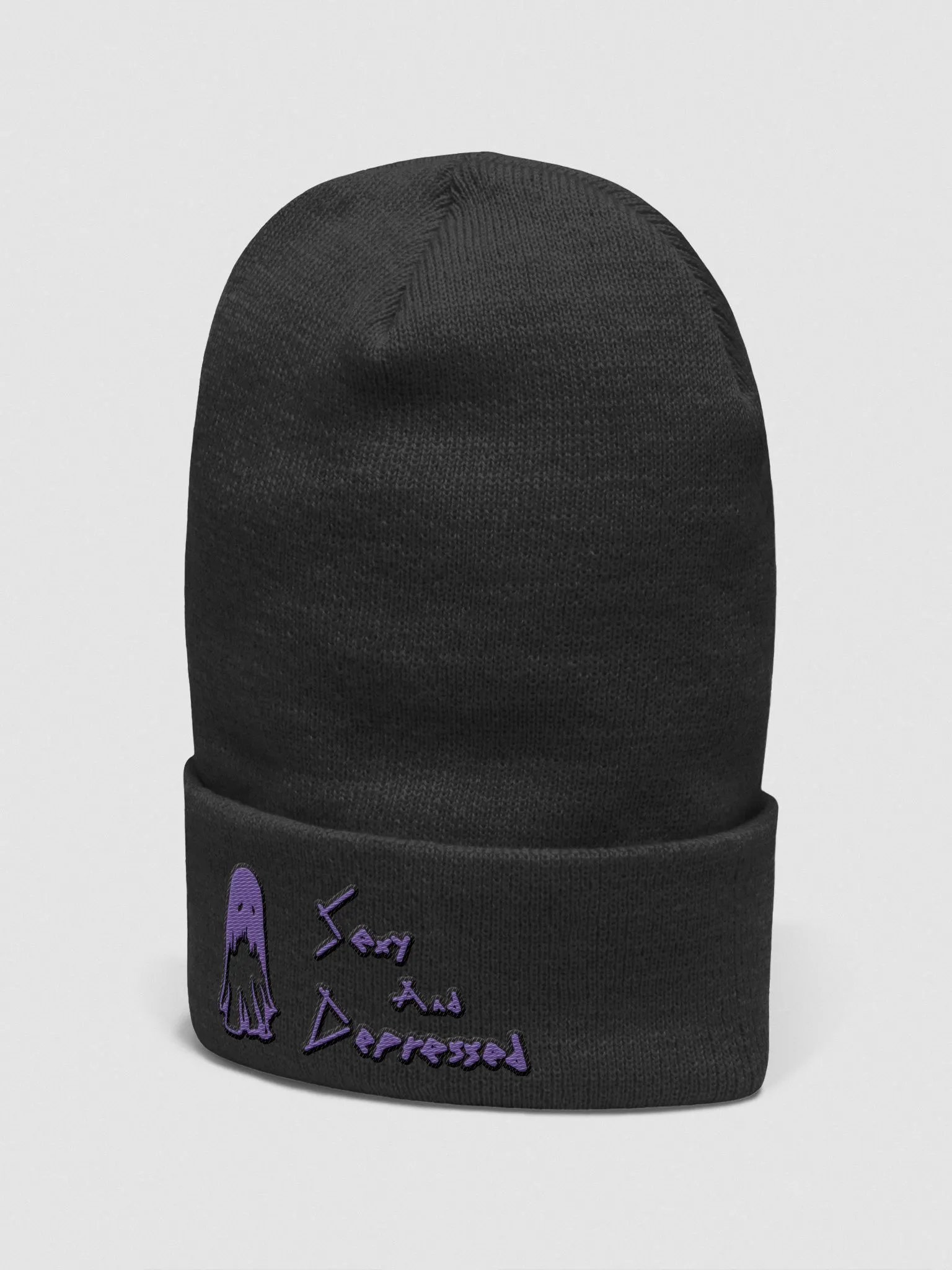 SaD Logo (Purple) Classic Beanie product image (2)
