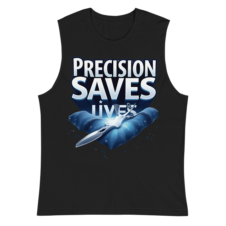 PRECISION SAVES LIVES Muscle Tank product image (3)