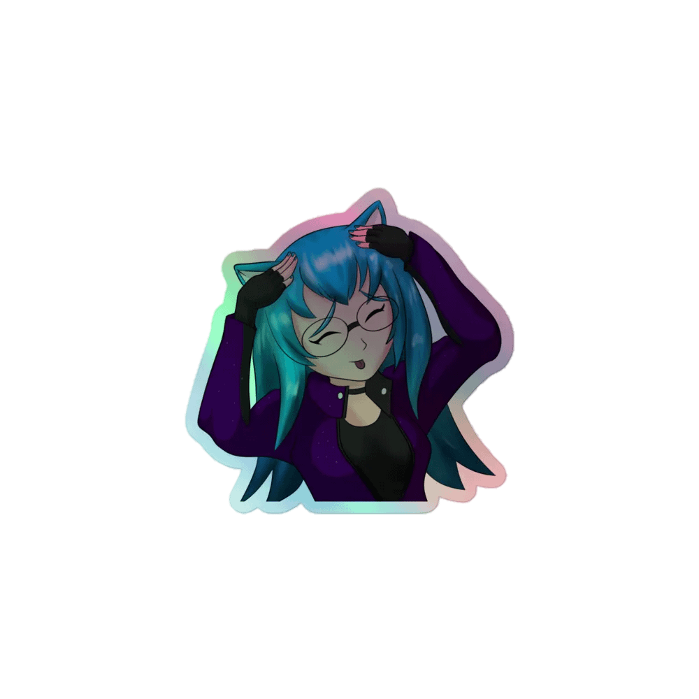 Blue232 Holographic Bleppies sticker product image (1)