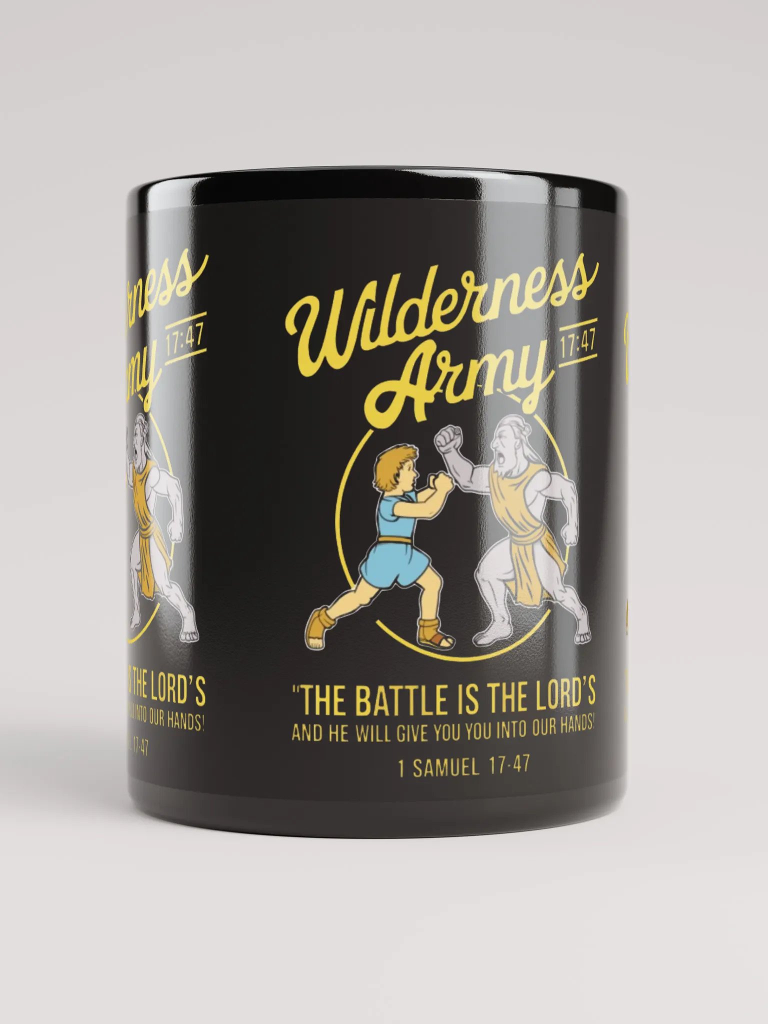 Black Wilderness Army Divine Battle Glossy Mug product image (10)