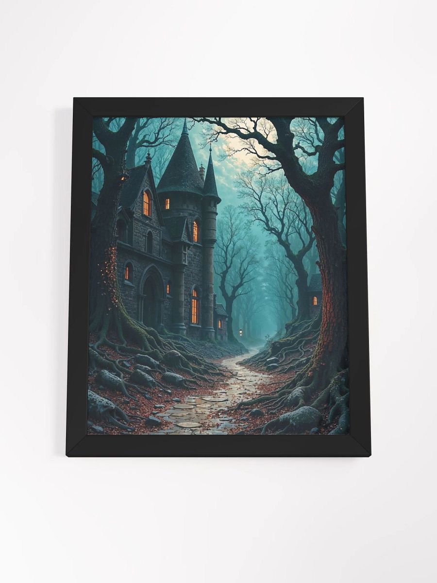 Twilight Gothic Manor Framed Print product image (22)