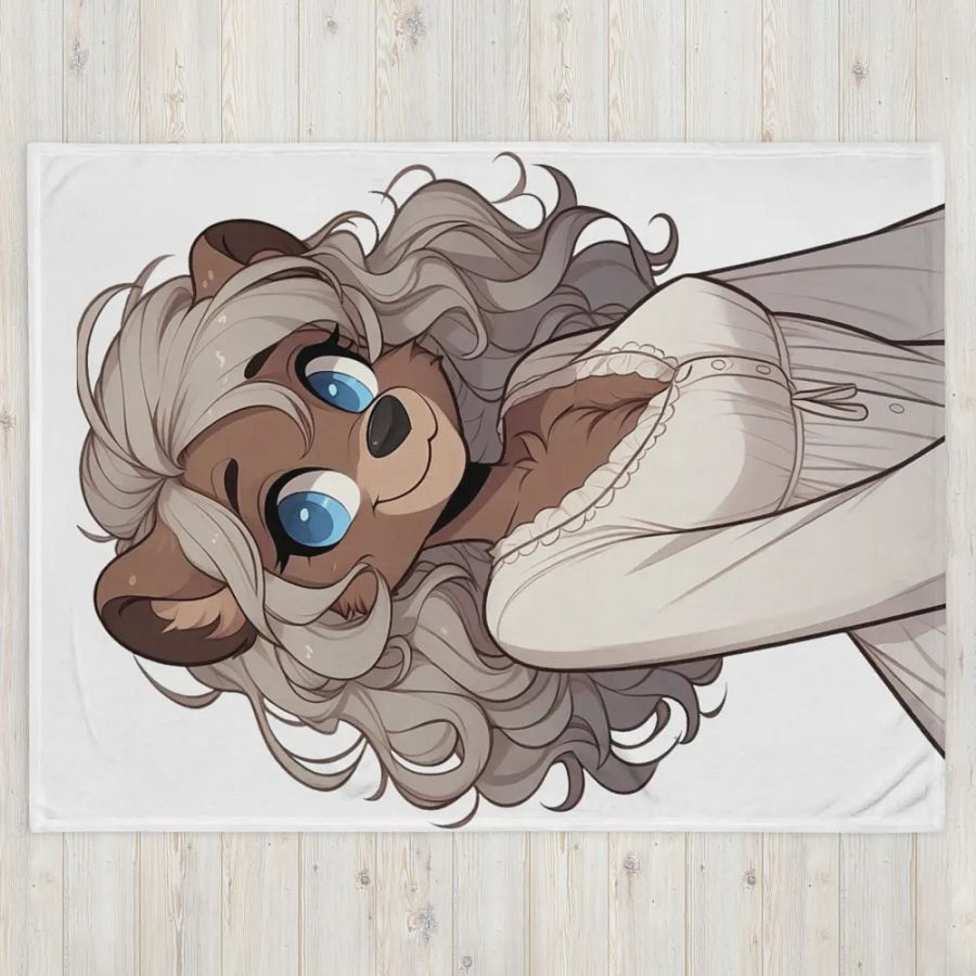 Mama Bear Cozy Throw Blanket product image (1)