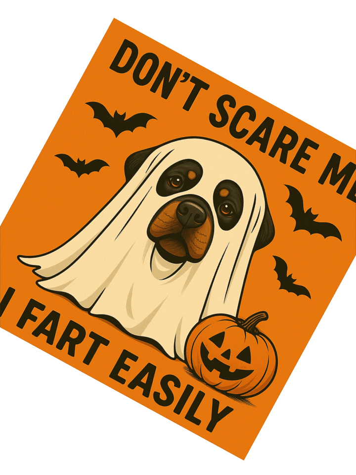 Don't Scare Me, I FART EASILY - Rottweiler Sticker product image (5)