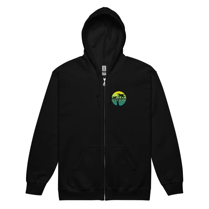 Abraxas Japanese Vaporwave - Zip-Up Hoodie product image (2)