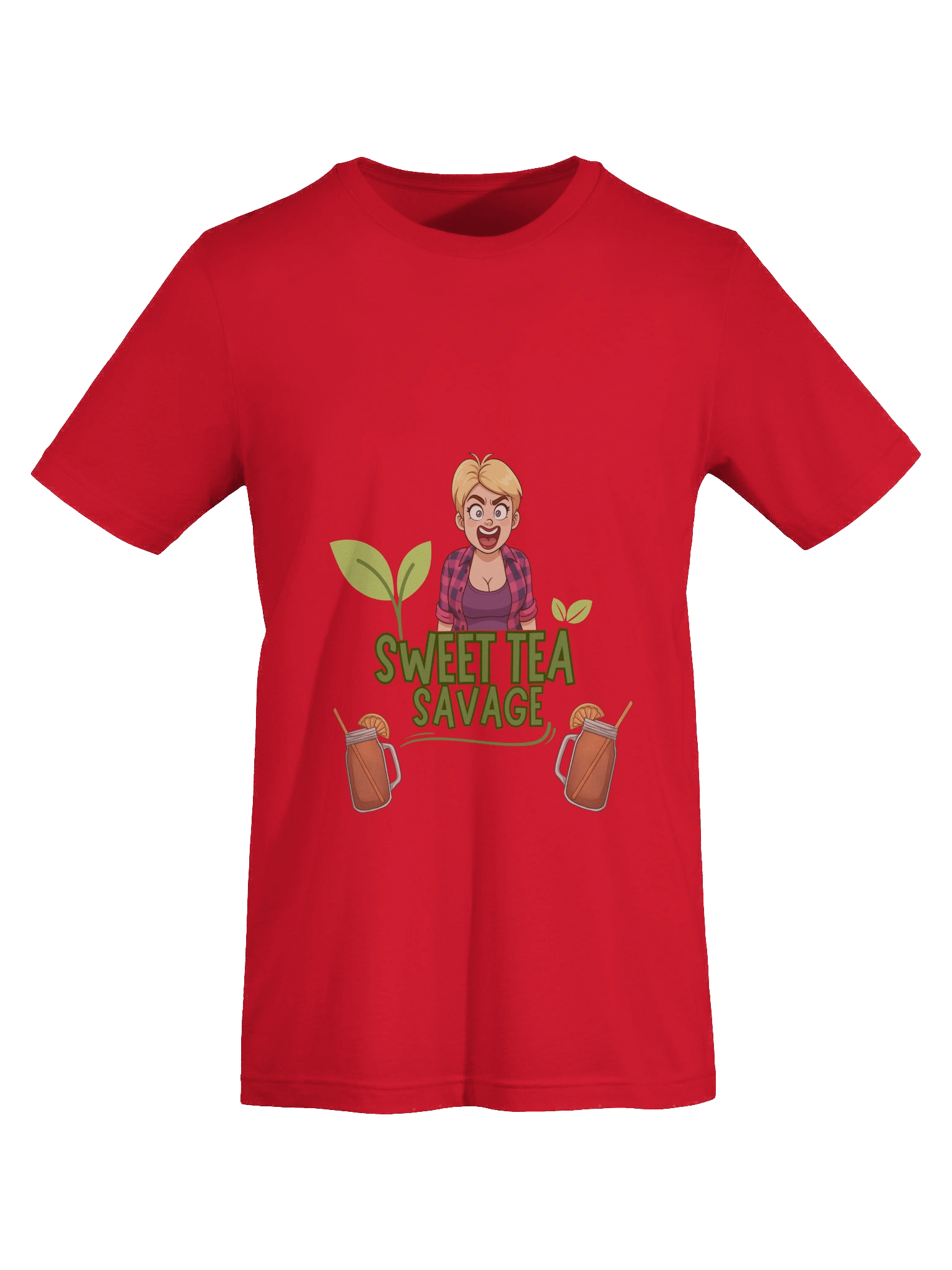 Sweet Tea Savage Tee for Women🍹💋 product image (7)