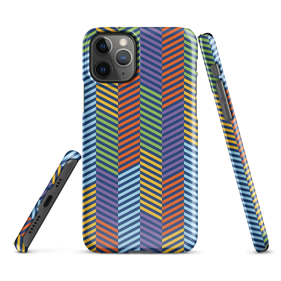 Vibrant Chevron Snap Case for iPhone® product image (3)