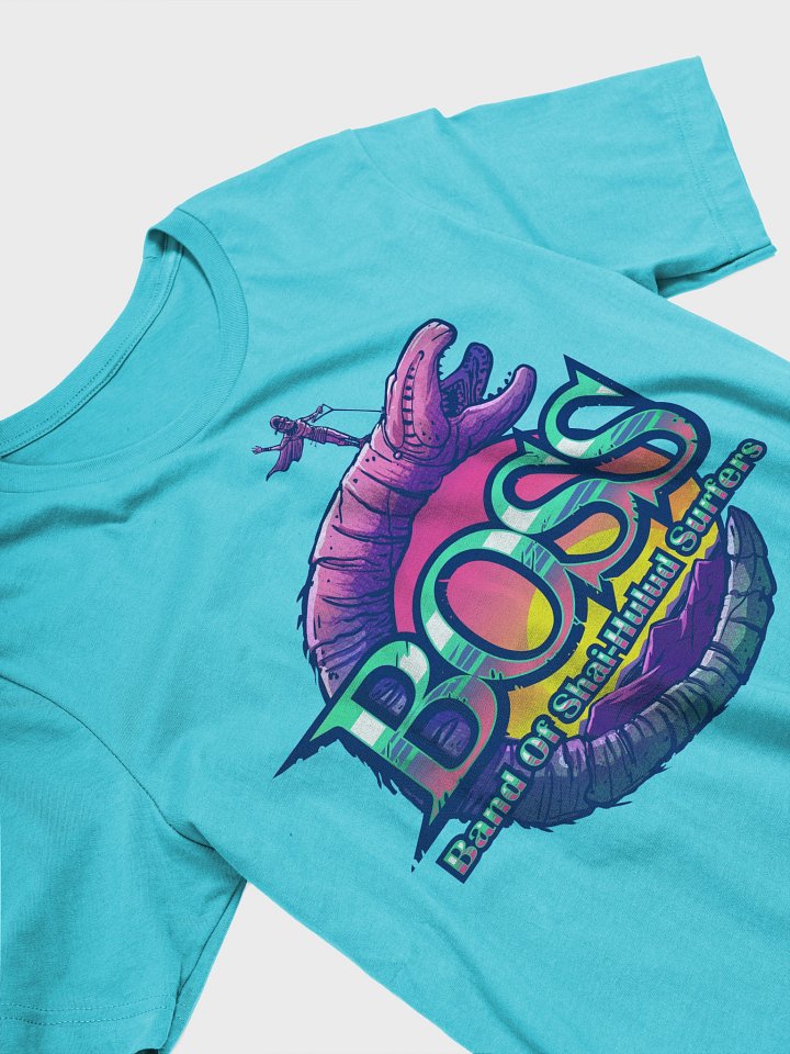 BOSS = Band of Shai-Hulud Surfers -T-Shirt - Unisex sizing product image (73)
