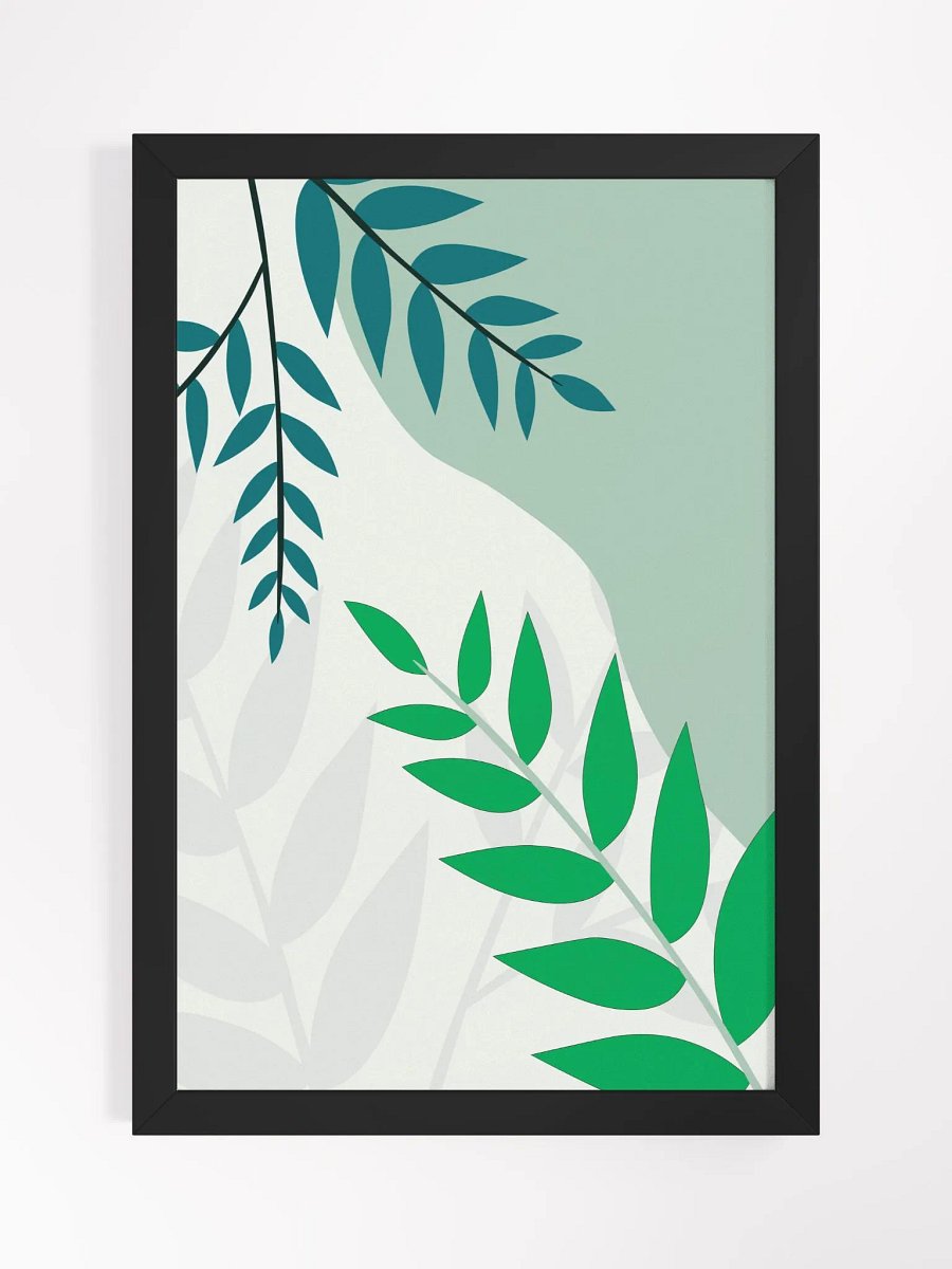 Leaves of Elegance Framed Poster product image (3)