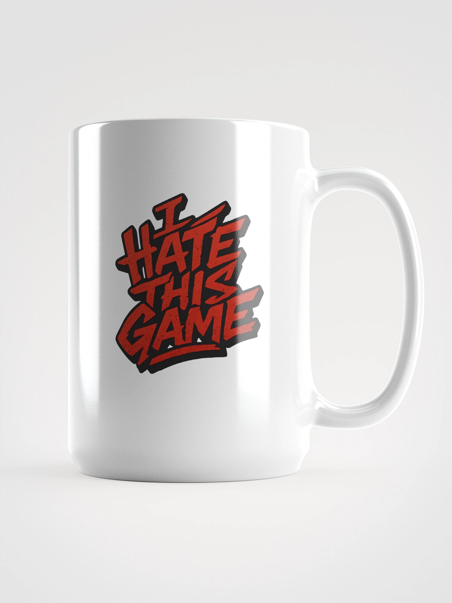 HATE White Glossy Mug product image (1)