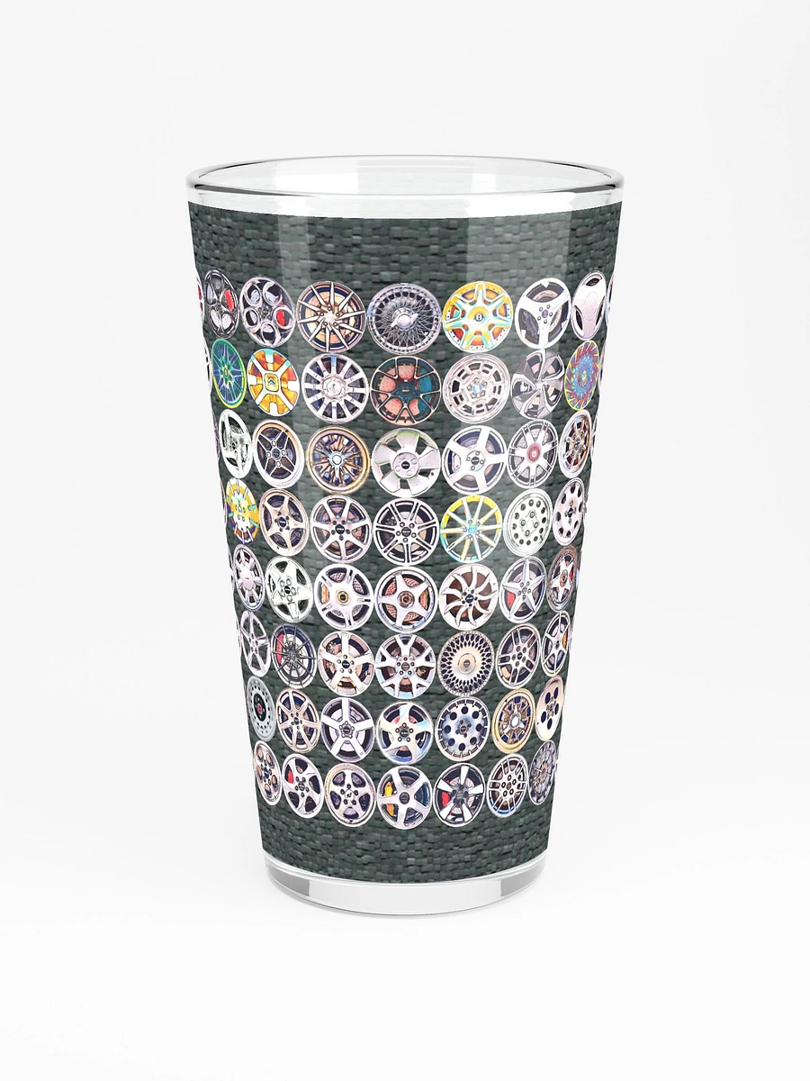 All the wheels - Pint Glass product image (3)