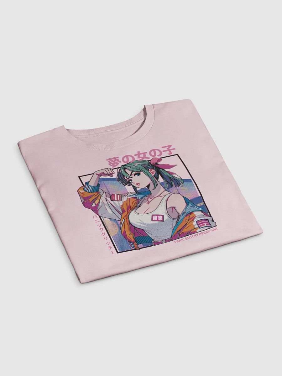 Panic Glitchy Dream Girl Citypop Crop Top product image (11)