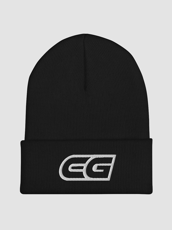 Cheer Gurl Cuffed Beanie White product image (1)