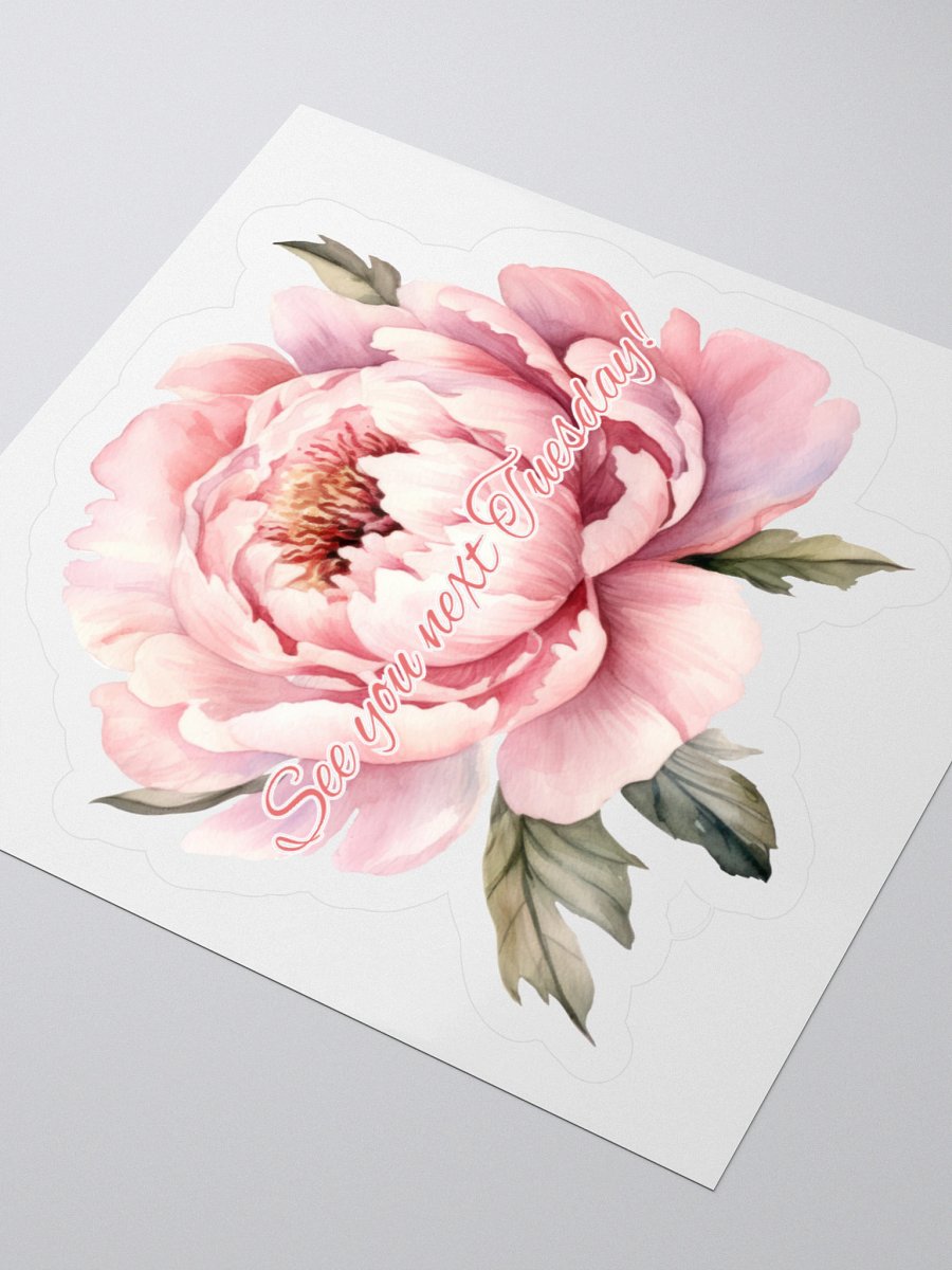 Peony Perfection Kiss Cut Stickers product image (8)