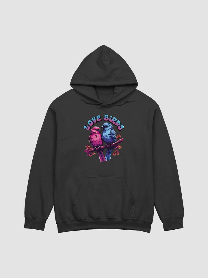 Love Birds Classic Hoodie - Colorful & Stylish Gildan Hoodie for Couples product image (1)
