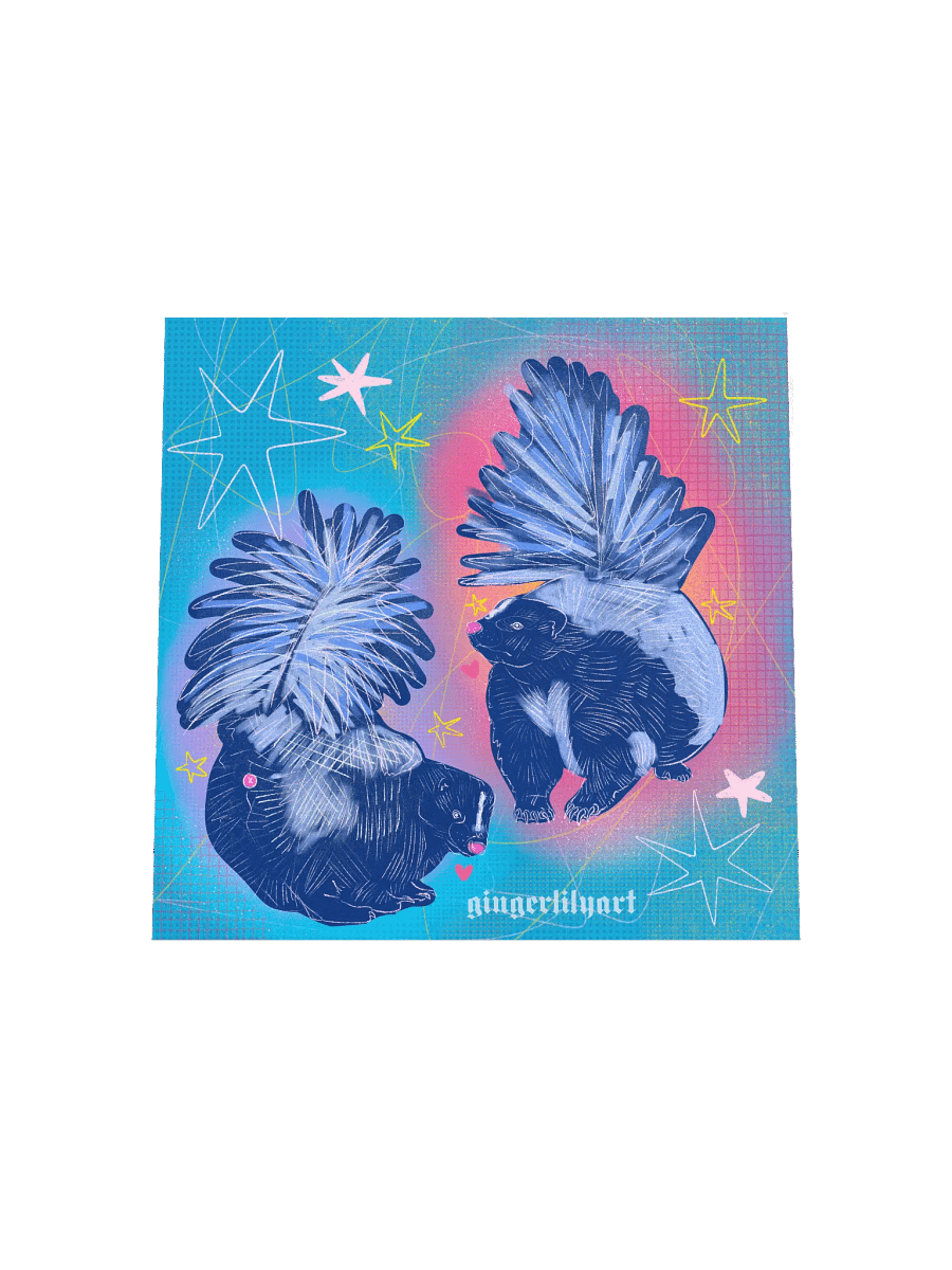 SKUNKS! print product image (7)
