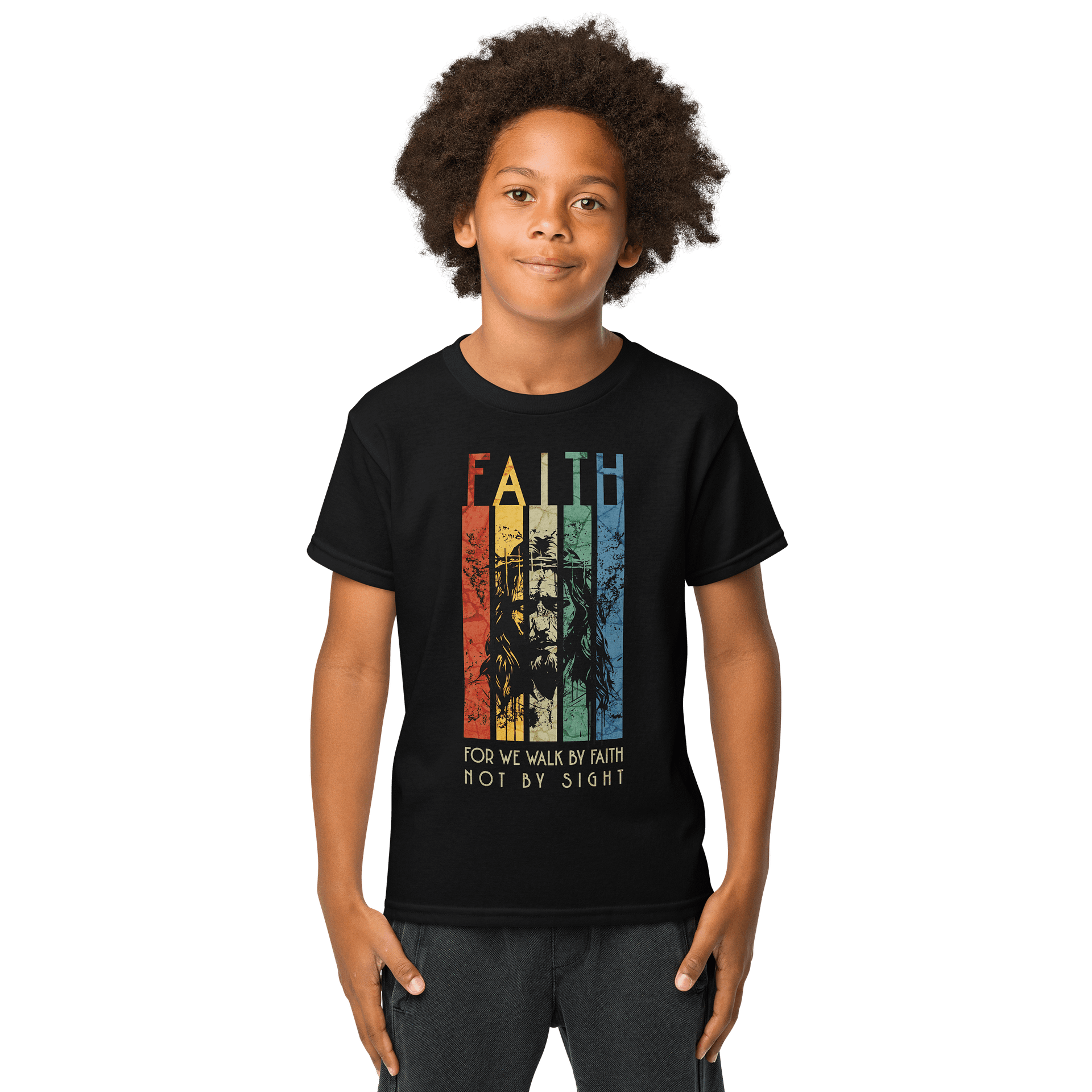 YHWH Kids Tee - "Faith" product image (2)