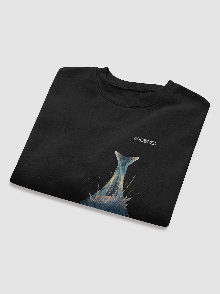 Aqua Spiral Fleece Sweatshirt product image (8)