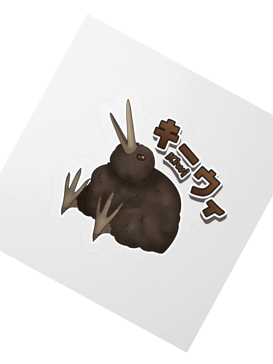 Kiwi Bird Kiss Cut Stickers product image (6)