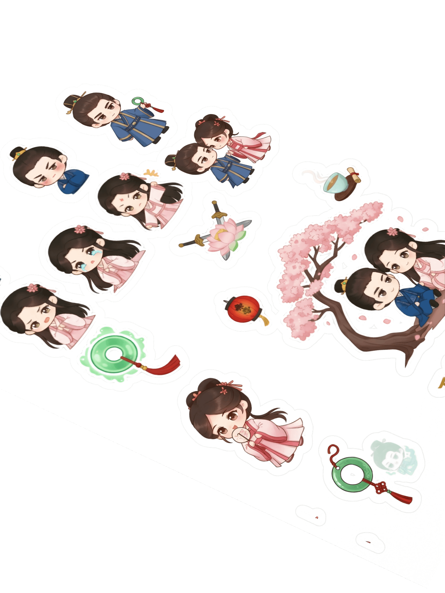 Romantic Chibi Sticker Collection product image (2)