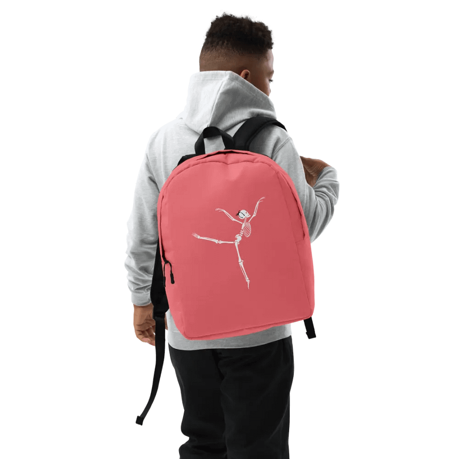 Joyful Skeleton Dance All-Over Backpack product image (9)