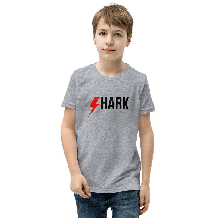 Kids Youth Short Sleeve T-Shirt Shark Graphic product image (1)