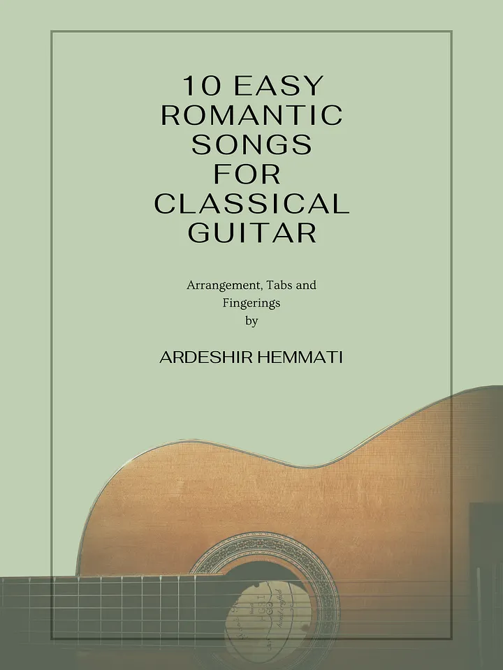 10 Easy Romantic Songs For Guitar product image (1)