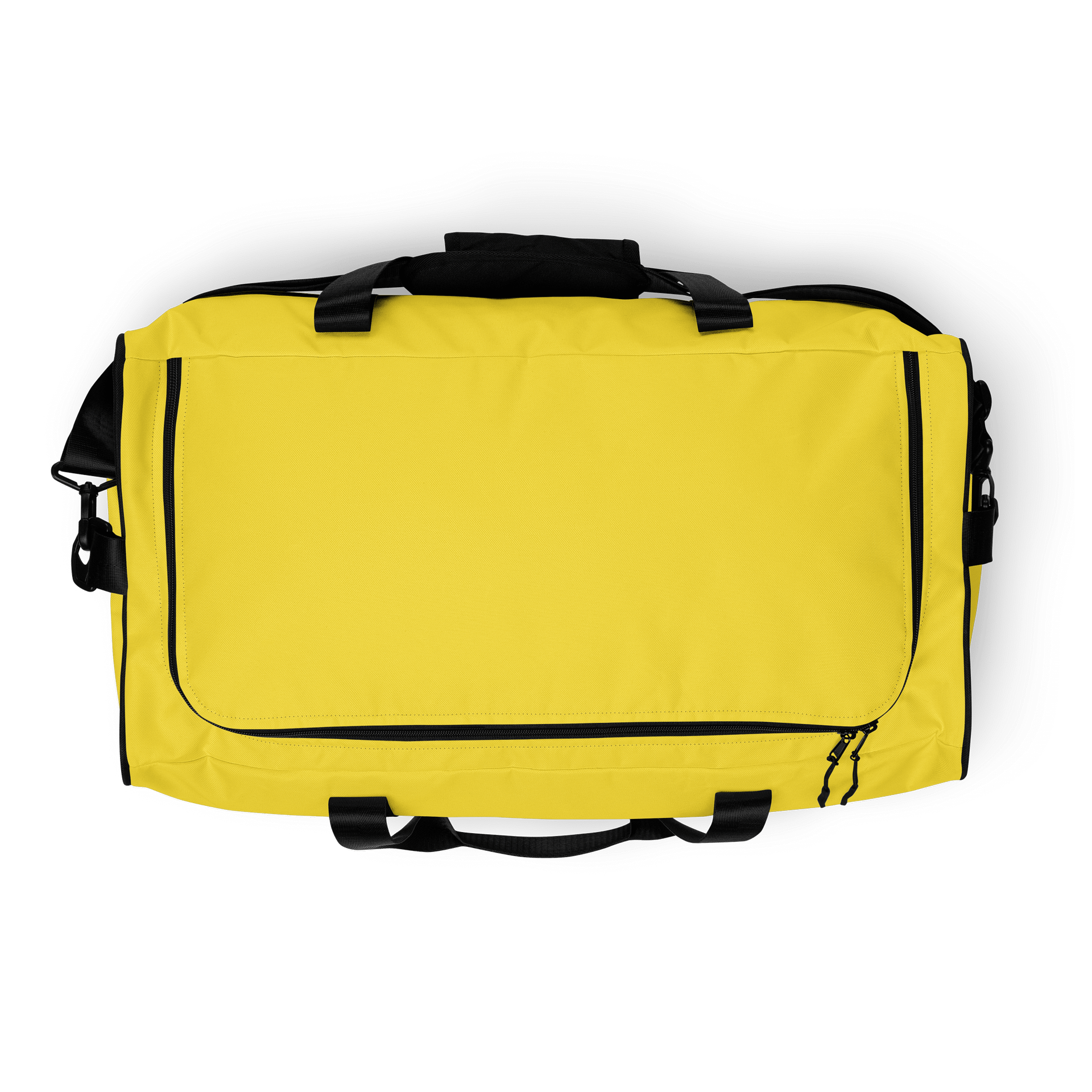Taxi Cab Yellow Solid Color Duffel Bag product image (8)