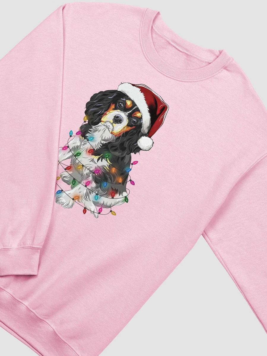 Funny Cavalier King Charles Spaniel(Tricolor) Christmas Sweatshirt for Cavalier Spaniel Paw-rents product image (14)