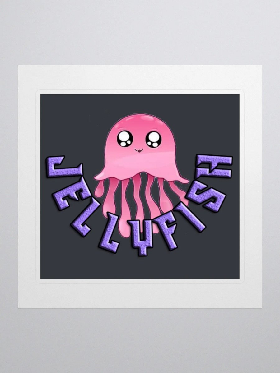 Jellyfish Kiss Cut Stickers product image (1)