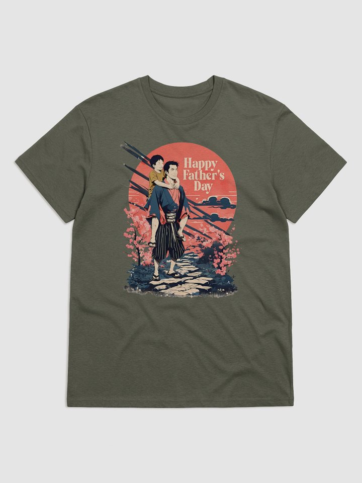 Happy Father’s Day Illustration | Cotten T-Shirt Print product image (5)