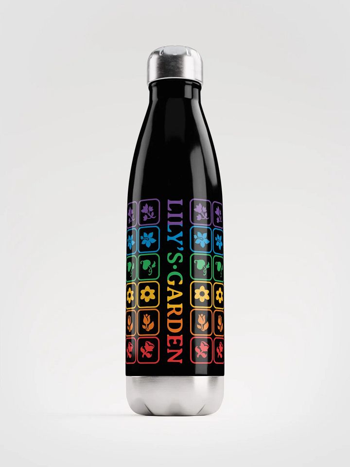 Lily’s Garden - Rainbow Stainless Steel Water Bottle product image (1)