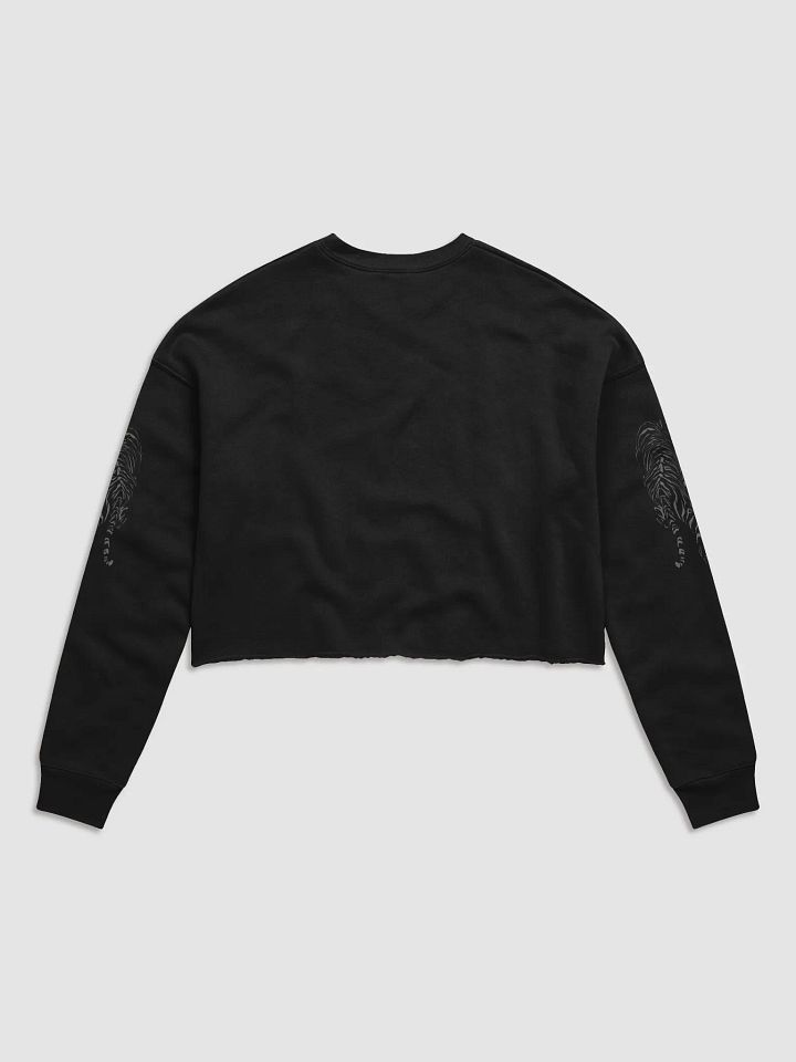 Inferno - Raw Hem Supersoft Crop Sweatshirt product image (2)