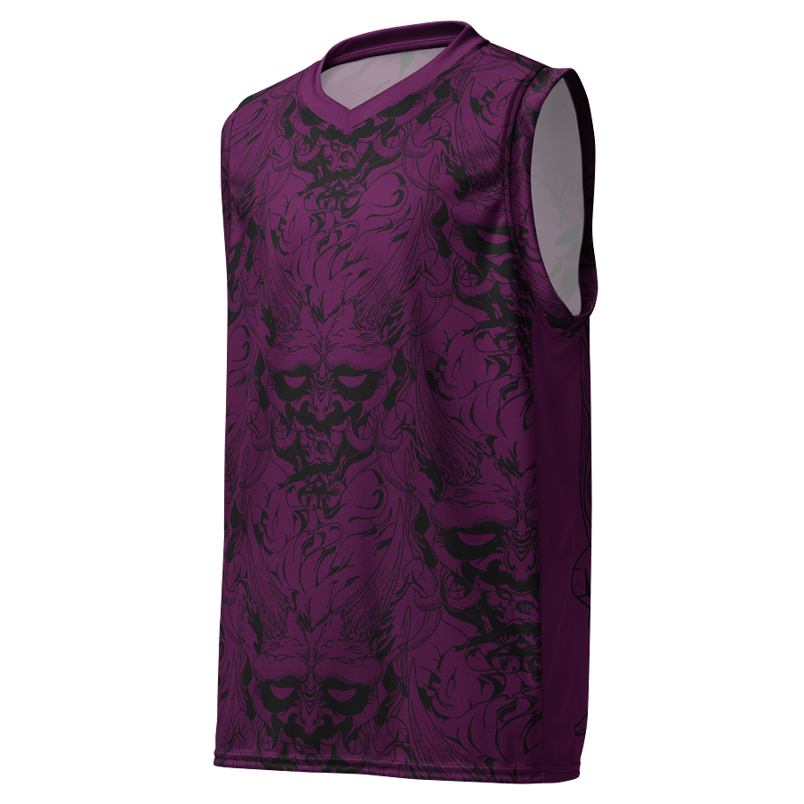 [ ONIFACE ] PURPLE/BLACK Basketball Jersey // SYN product image (1)