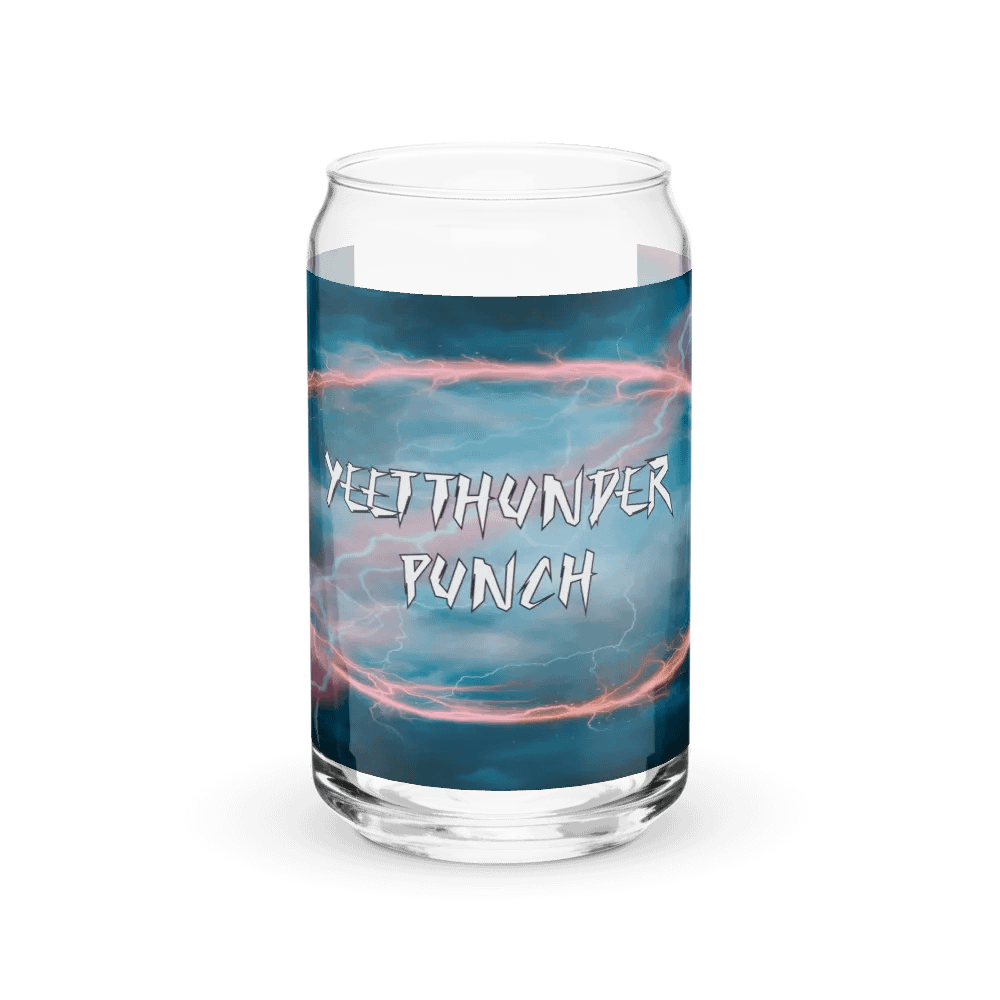 Yeetthunderpunch Glass Mug product image (2)