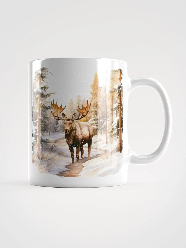 Moose Winter Wonderland Mug product image (1)