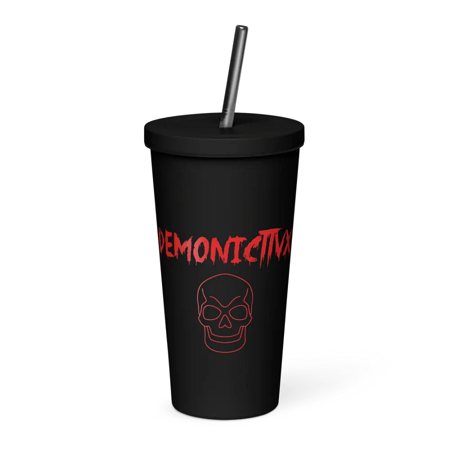 Insulated Tumbler with a Straw product image (1)