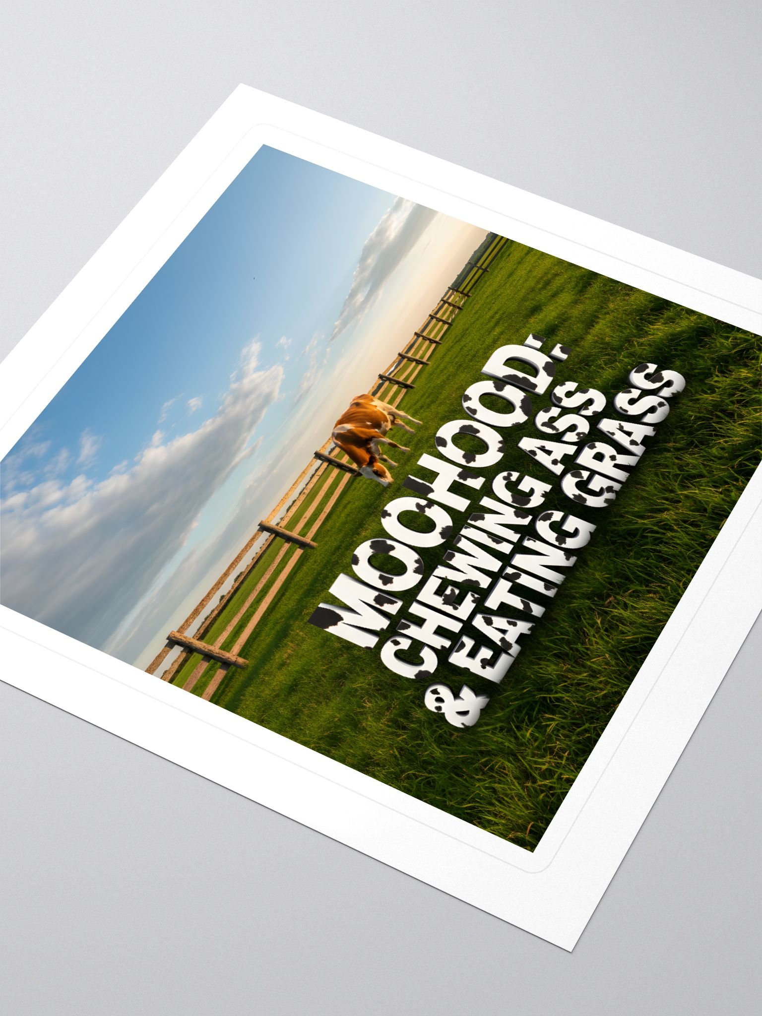 MooHood Kiss Cut Stickers product image (3)