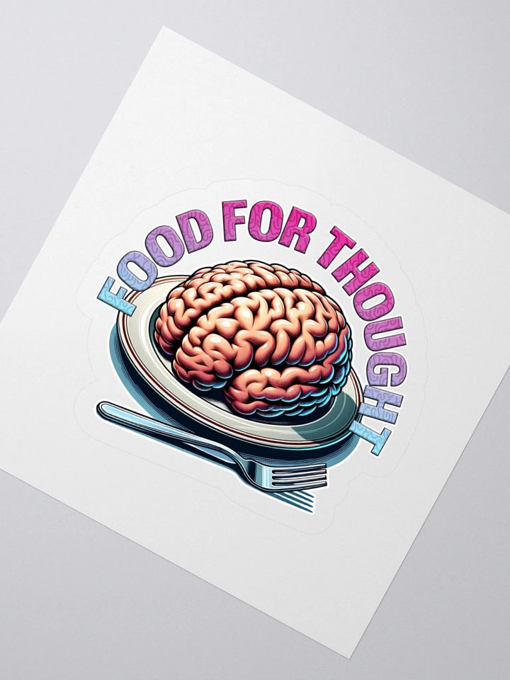 Food For Thought Kiss Cut Sticker Set product image (2)