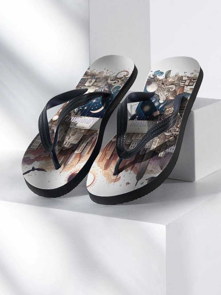 Dreaming Romance Flip Flops. product image (1)