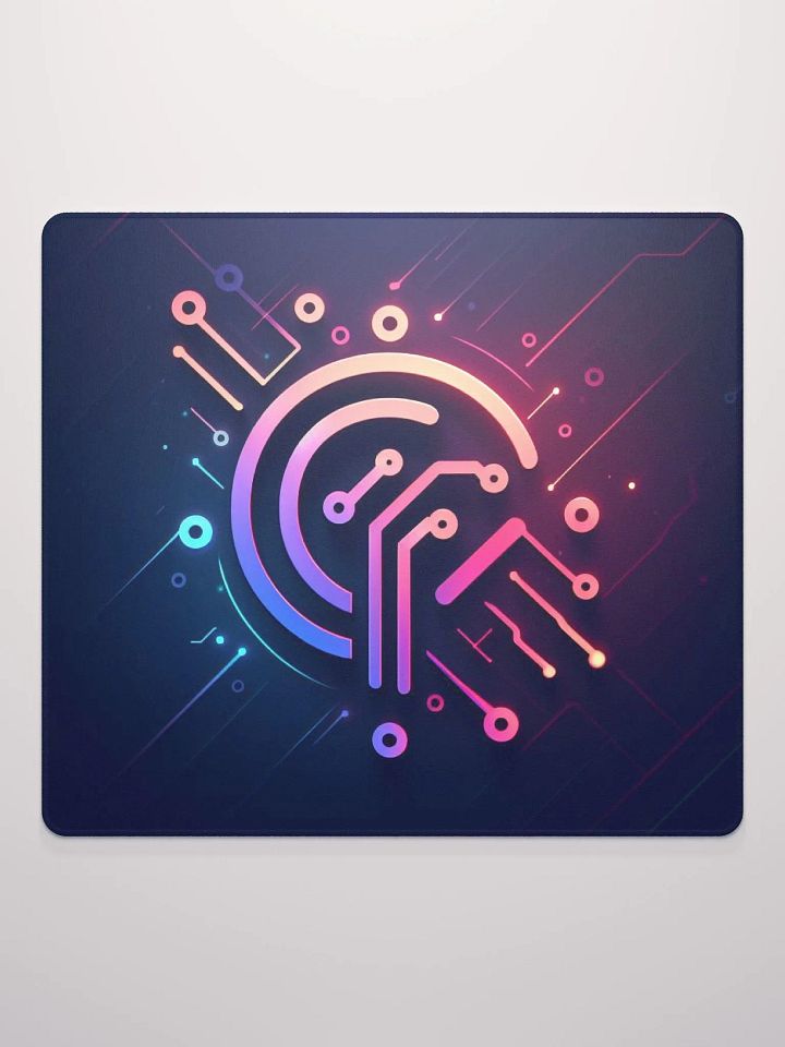 Technology style illustration -Gaming mouse pad product image (2)