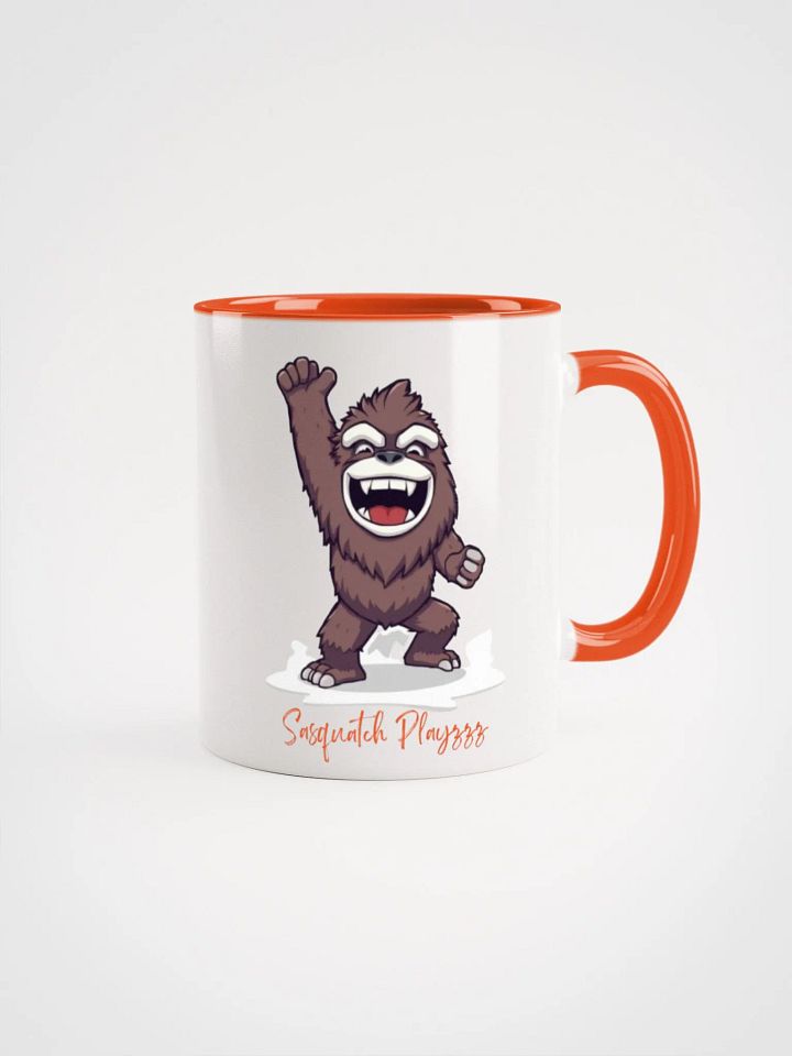 Sasquatch Playzzz Orange Mug! product image (1)
