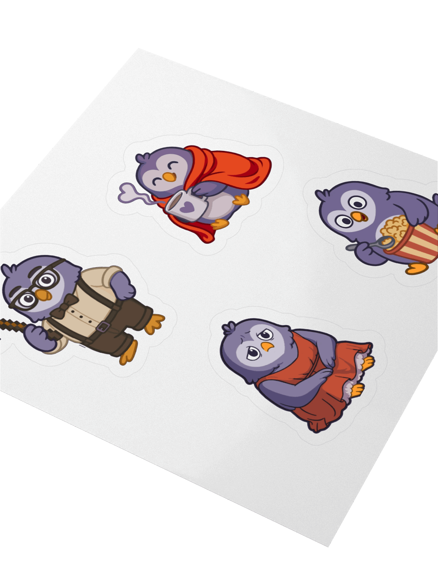 Iain The Owl Sticker Pack product image (6)