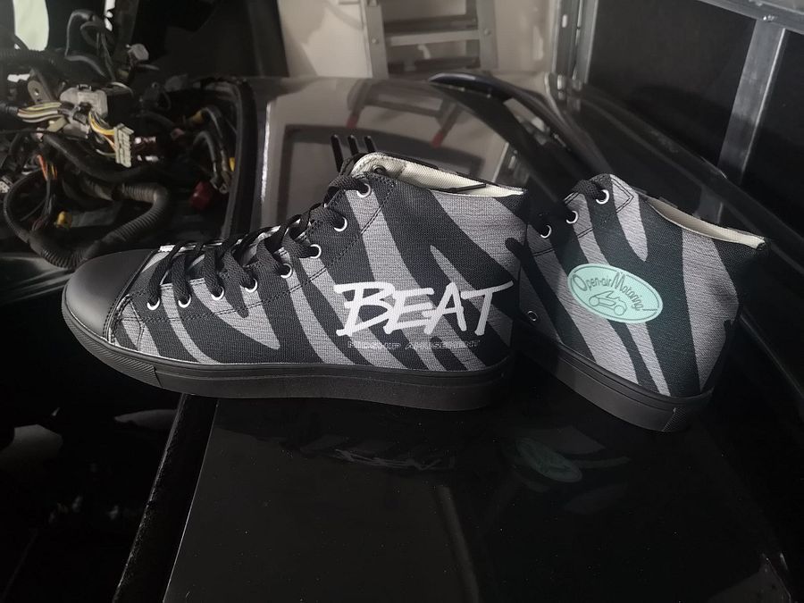 Beat High Top Canvas Shoes product image (3)